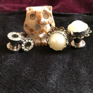 4g/5mm steel tunnel and plug set